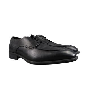 Nordstrom Shoes Men 10 Oxford Derby Dress Formal Leather OrtholiteBlack Classic
